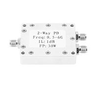 LDAUYZLING 0.5-6GHz 30W RF Power Splitter 2-Way Power Divider Signal Power Splitter Module