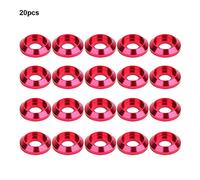 LDAUYZLING 20PCS 6061 Aluminum Alloy Screw Washer Gasket for M3 Hex Socket Screws