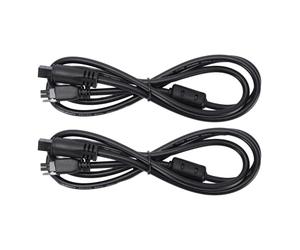 LDAUYZLING 2PCS 4Pin Cable for AMS Lite Feeding System Extension Cable with Magnetic Ring Filter for Lab A1 A1 Mini 3D Printer