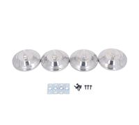 LDAUYZLING 4 PCS Billiard Pool Table Leg Levelers 5 Inch Adjustable Heavy Duty Leveling Risers for Football Soccer Table Pong Table