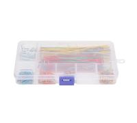 LDAUYZLING 560pcs/set Solderless Breadboard Multicolored Jumper Cable Wire Kit Assorted Lengths Wires