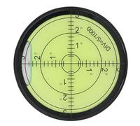 LDAUYZLING Circular Bubble Level Luminous Aluminum Alloy Horizontal Ball Leveler for RV Camera Tripod 60 X 12mm