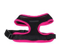 LDAUYZLING Dog Anti-Lost Vest Harness No-Pull Pet Breathable and Adjustable Vest Harness Red M