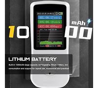 LDAUYZLING Handheld Portable Nuclear Radiation Electromagnetic Radiations Detector Household Laboratory Multi-function Radioactive Geiger Counter Digital 2.8inch TFT Color Display