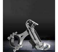 LDAUYZLING Mountain Aluminum Alloy Phone Holder Motorcycle Cellphone Handlebar Mount Cradle Adjustable 360° Rotatable Bike Smartphones Bracket