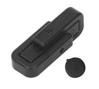 LDAUYZLING Stress Relief Slider Toy Decompression Portable Aluminium Alloy Slider Push Toy for Daily Life (Black)