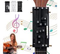 ldawu Guitar Chord Presser, Guitar Chord Presser, Guitar Virtuoso Chord Presser, Guitar Chord Presser for Arthritis, Guitar Aid Chords Trainer for Beginners To Learn Guitar (Chord black)