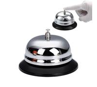 LdawyDE Desk Bell, Service Bell Reception Bells Table Counter Call Bell Game Button Bell for Hotel Restaurant Concierge Area Shop Bar Game Pet Training