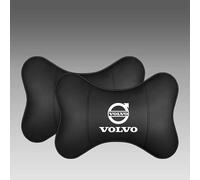 LDBKFD 2 Pcs Car Headrest for Volvo Xc60 Recharge 2018-2023, Car Neck Support Headrest Pillow Neck Head Support Removable Cover,Black- 2*headrests