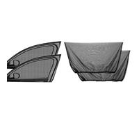 LDBKFD 4 Pack Car Window Sun Shade for Dacia Bigster SUV 2025, Breathable Car Mosquito Net Cover UV Protection Mesh Blinds Windows Can Roll Down Freely