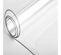 LDBS Area Rug Clear Rug Runners for Hallways,Carpet Protector for Hardwood Floors,100% Waterproof Vinyl Plastic Floor Mat,Can Be Cut,65/85/105/125/145cm wide (Color : Thick 1.5mm, Size : 85x200cm)
