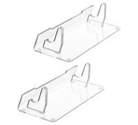 Ldbuejiaja 2pcs Portable Acrylic Holder for Games and Watch Consoles Video Game Accessories Storage Rack Clear Display Bracket Portable Display Stand