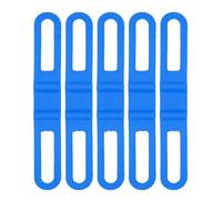 Ldbuejiaja 5pcs Bikes Silicone Band Cycles Handlebar Mountain Stand Elastic Belt Band Belt Light Replacement Light Replacement