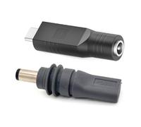 Ldbuejiaja DC5521 to USB C Power Cable Adapter 5.5 x 2.1 mm to Input the Plug PD20V for Engineers and Frequent Travelers USB