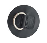 Ldbuejiaja Deck Takely Rope Rings Buckles Round Pad Stainless Steel D PVC Stains for Inflatable Boats Kayaks Dinghy D Rings PVC Patches