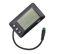 Ldbuejiaja Electric Display For 22.2mm Handlebar Electric Bike Scooter Speedometer Odometers 5Pin Plug Control Panel LCD Display Handlebar Electronics