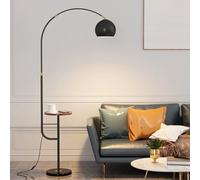 LDCBFTR 66.9" Arc Floor Lamps for Living Room 3 Color Temperature Floor Lamp with Foot Switch Luxury Standing Lamp Electroplated Iron Tall Pole Lamp Over Couch Arched Reading Light for Hotel Office