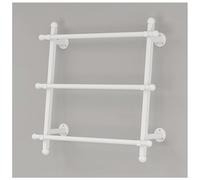 LDCBFTR Clothing Store Garment Rack Wall Mounted Ribbon Display Rack Scarf Hanger, Multifunctional Wrapping Paper Organizer Rack Hanging Bar, Retail Stores Tie Scarf Rack Belt Towel Holder WFJ