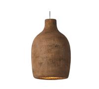 LDCBFTR Colgante Japanese Wabi-sabi Style Pendant Light Fixtures Farmhouse Hanging Pottery Jar Shaped Lamp Resin Suspension Chandelier Nostalgic Vintage Pendant Lighting for Corridor Loft WFJ