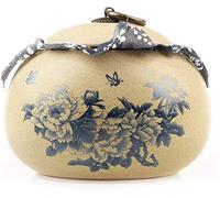 LDCBFTR Cremation Tanks For Pets, Human Cremation Urn,Hand-made Ceramic Moisture-proof Sealed Jars, Small Pet Souvenirs For Cats And Dogs, For Home Or Grave Pet Cremation Urn for Ashes ashes casket