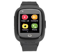 LDCBFTR Kids Smart Watch 4G WiFi LBS Positioning, Two Way Voice Video Call, SOS, LBS Real Time Positioning, Selfie Camera And Video Recorder, Touch Screen, IP67 Waterproof (Black) WFJ