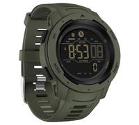 LDCBFTR Men's Digital Watch Pedometer Watch Step Counter Waterproof Sport Watches Calorie Step Tracker Military Tactical Watch with Stopwatch Alarm LED Backlight
