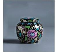LDCBFTR Mini Funeral Urn for Adult Mini Cremation Urns Pet Pet Ashes Human Medium and small Memorial Urns Handmade Ceramics Keepsake Burial Urn at Home or Cemetery dog/cat ashes casket