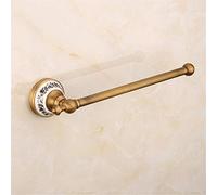 LDCBFTR Retro Bathroom, Toilet, Movable Towel Rack, Combination Set, All Copper Drawing, Mouthpiece Holder, Toilet Rack, Toilet Brush Holder,I WFJ