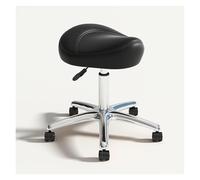 LDCBFTR Saddle Chair Stool Rolling Swivel Height Adjustable with Wheels, Heavy DutyClinic, Dentist, Salon, Massage, Office and Home Kitchen(A) WFJ