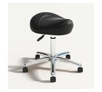 LDCBFTR Saddle Stool, Stool with Wheels Height Adjustable Rolling Chair for Lab, Clinic, Dentist, Salon, Massage, Office, Home Kitchen(A) WFJ