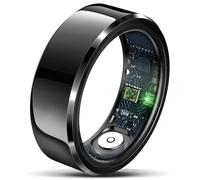 LDCBFTR Smart Ring for Men Women Health Ring Blood Oxygen Blood Pressure HR Monitor Fitness Tracker Sleep Step Counter Compatible with ios Android Phones WFJ