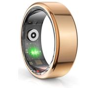 LDCBFTR Smart Rings for Men Women Ladies Health Ring Blood Oxygen Blood Pressure HR Monitor Fitness Tracker Sleep Step Counter Waterproof Compatible with ios Android Phones WFJ