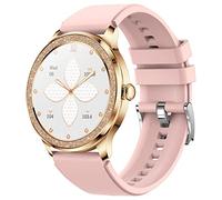 LDCBFTR Smart Watches for Women Android Fitness Watch Sports Running Watch Step Tracker Watch Make/Answer Calls,Female Health,Heart Rate,Sleep,Blood Oxygen,Blood Pressure Monitor Activity Tracker WFJ
