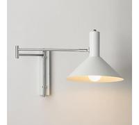 LDCBFTR Wall Sconces for Bedroom Swing Arm Nordic Style Metal Wall Mounted Lamp with Arm Angle Adjustable Wall Mount Reading Light Board Sconces for Bedroom Living Room Study Hardwired