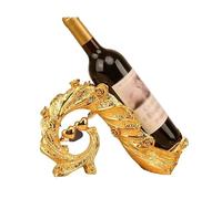 LDCBFTR Wine Rack Creative Peacock Wine Rack Wine Wine Rack Living Room Wine Cabinet Home Decorations Ornaments Crafts Wine Racks Free Standing(Gold) WFJ