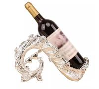 LDCBFTR Wine Rack Creative Peacock Wine Rack Wine Wine Rack Living Room Wine Cabinet Home Decorations Ornaments Crafts Wine Racks Free Standing(Silver) WFJ