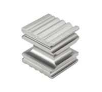 LDDIFHWW Steel Jewelry Metal Forming Block Jewelry Making Bending Block Grooved Dapping Block Solid Metal Body Impact Resistant, Small Six-Sided Steel Groove