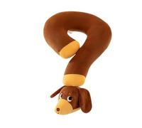LDDIFHWW Throw Pillow Dachshund Shaped Cushion Stuffed Animal Neck Support Comfortable Breathable Cuddle Pillow Decorative Doll Suitable for Home Decorat, Question Mark