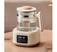 LDDPYMXS Milk Warmer,Electric Kettle,Milk Warmer,Multi-Functionaltatic Kettle,Adjustable Temperature,72 Hours Constant Temperature,1.3 Litre Large Capacity/White