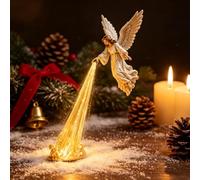 Ldduopp Angel Beam Bookshelf Decor, 3D Printed Fantasy Shelf Light 20cm | Decorative Angel Bookends, Stable Book Display, Angel Book Corner For Home Library & Reading Corner, Stylish Book Lover Gift