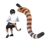 Ldduopp Dragon Tail Costume Realistic Faux Hair Wearable Clip On Costume | Creative for Performance Props Costume Accessories Kids Dres
