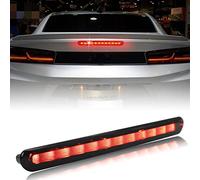 LDETXY for Camaro LED 3rd Third Brake Light Accessories Rear Center Spare High Mount Lamp Assembly Smoked Black for Camaro Gen6 2016 2017 2018 2019 2020 (1PC)