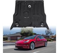 LDETXY Front Skid Plate for Tesla Model 3 2017-2025 & for Tesla Model Y 2020-2024, Heavy Duty Steel Front Under Engine Guard Cover Splash Shield Chassis Cover for Tesla Accessories