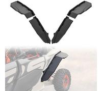 LDETXY Wider Extended Rear Fender Flares Kit for Can Am X3 Maverick 1000, XXL Rear Mud Guards Extension Mud Flaps Assembly for Can-Am Maverick X3 Max/Maverick 1000 Max Accessories 2017-2021 (4PCS)