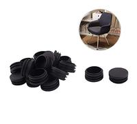 LDEXIN 15pcs 39mm/1.5" Round Plastic Plugs, Pipe Tubing Insert End Caps Chair Glide Cover Furniture Table Chair Tube Pipe Hole Plug