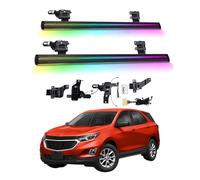 LDFREBCX Electric Running Boards Compatible for Chevrolet Equinox 2017-2020 with Light, SUV, Off-Road & Pickup Trucks - Retractable Truck Steps & Nerf Bars