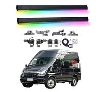 LDFREBCX Electric Running Boards Compatible for Ford Transit PRO Long Axle 2012-2021 with Light, SUV, Off-Road & Pickup Trucks - Retractable Truck Steps & Nerf Bars