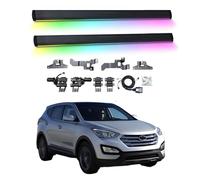 LDFREBCX Electric Running Boards Compatible for Hyundai IX45 2012-2018 with Light, SUV, Off-Road & Pickup Trucks - Retractable Truck Steps & Nerf Bars