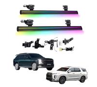 LDFREBCX Electric Running Boards Compatible for Hyundai Palisade 2021-2025 with Light, SUV, Off-Road & Pickup Trucks - Retractable Truck Steps & Nerf Bars