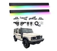 LDFREBCX Electric Running Boards Compatible for Ineos Grenadierk 2022-2025 with Light, SUV, Off-Road & Pickup Trucks - Retractable Truck Steps & Nerf Bars